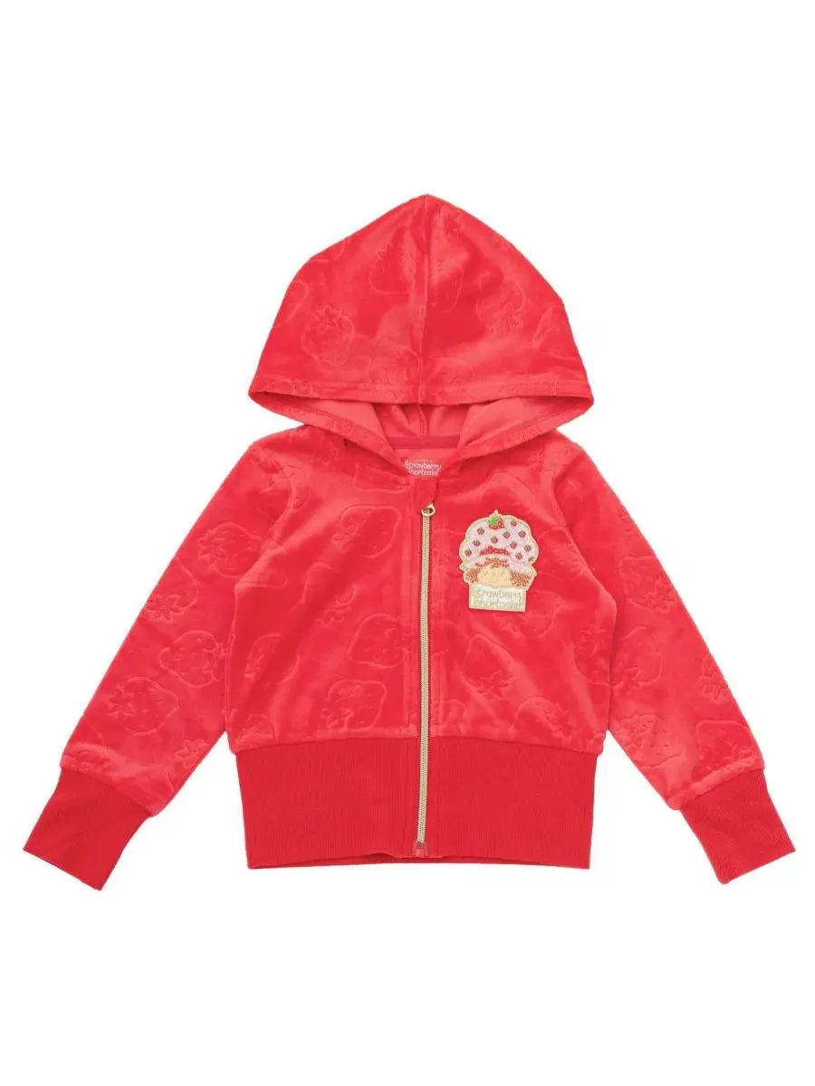 Комплект из велюровых худи и брюк Strawberry Shortcake, Strawberry Cayenne — изображение 3 из 3