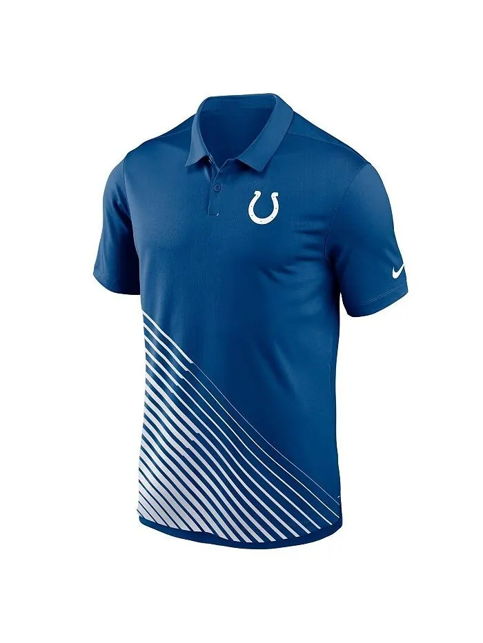 Мужская рубашка-поло Royal Indianapolis Colts Vapor Performance Nike — изображение 3 из 3, королевский