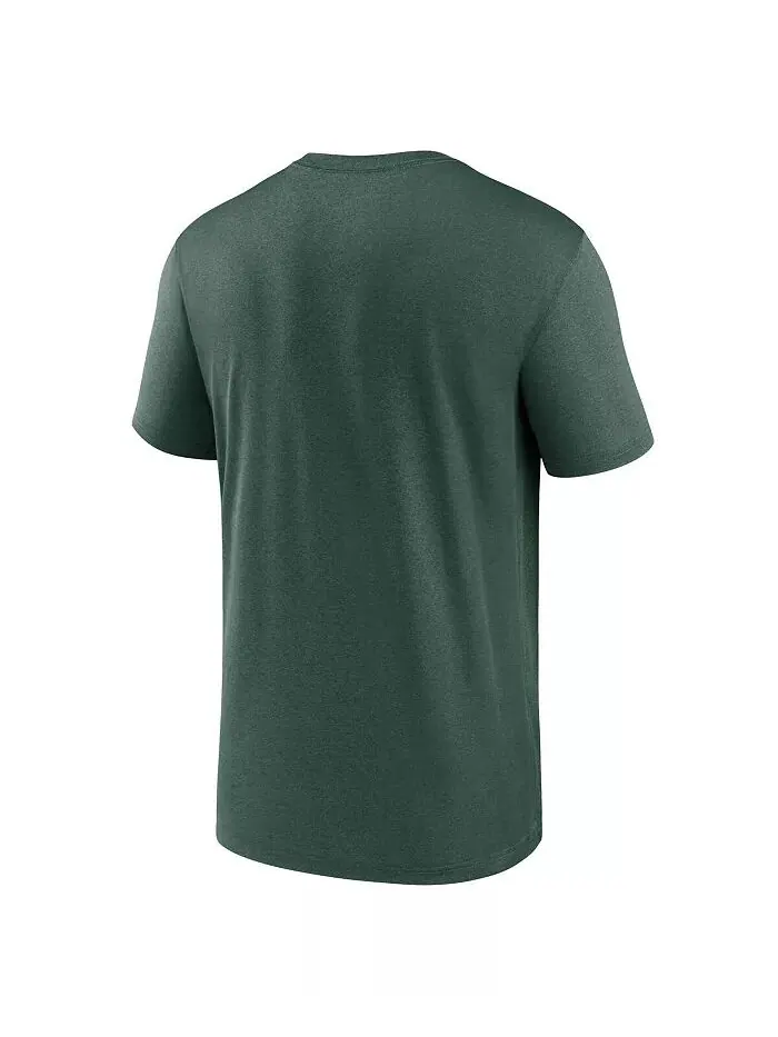Мужская зеленая футболка Green Bay Packers Legend Logo Performance Nike — изображение 2 из 3