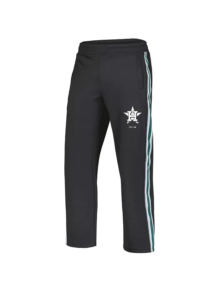 Мужские черные брюки Ballpark Track Houston Astros PLEASURES — изображение 3 из 3
