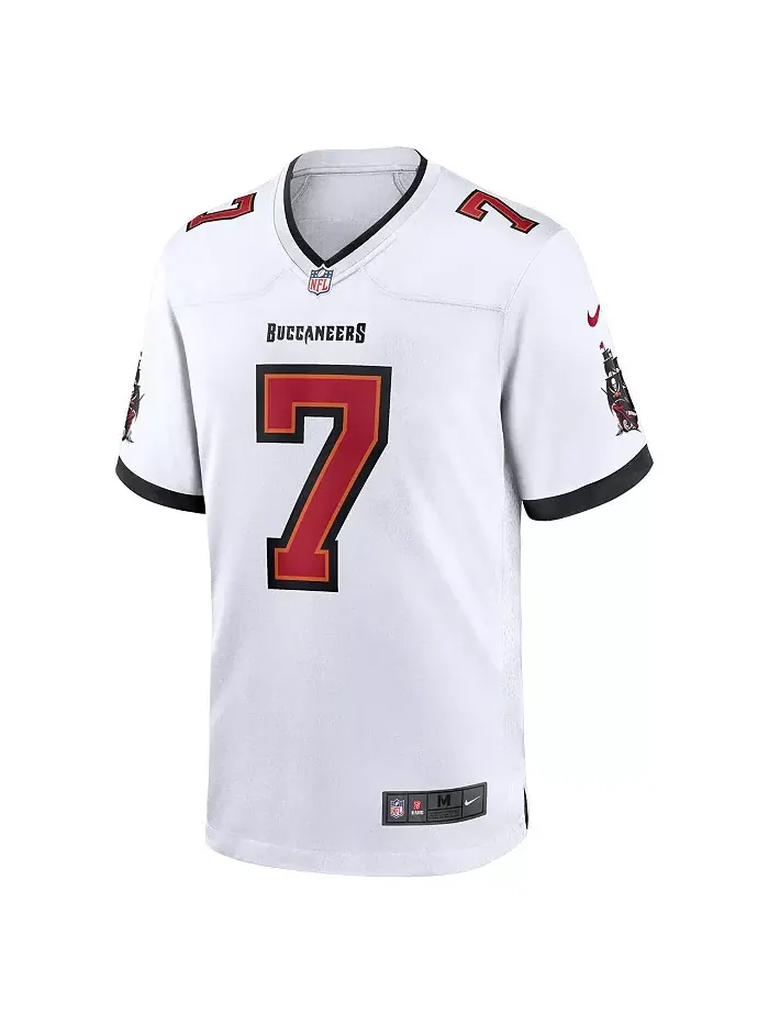 Мужская игровая футболка Bucky Irving в белом цвете Tampa Bay Buccaneers Nike — изображение 2 из 3