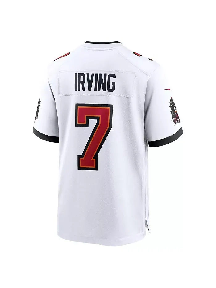 Мужская игровая футболка Bucky Irving в белом цвете Tampa Bay Buccaneers Nike — изображение 3 из 3