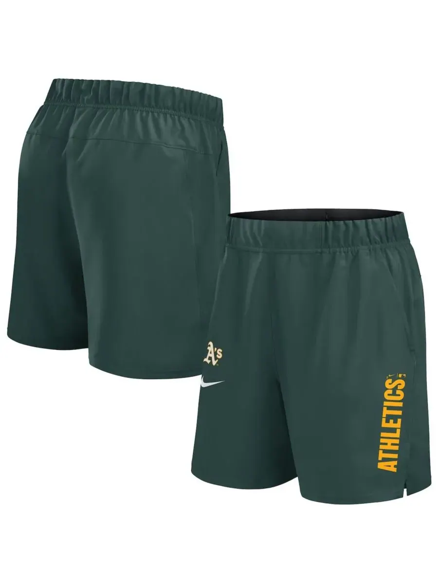 Nike Мужские зеленые спортивные шорты Athletics Woven Victory Performance Shorts — изображение 1 из 3, зеленый