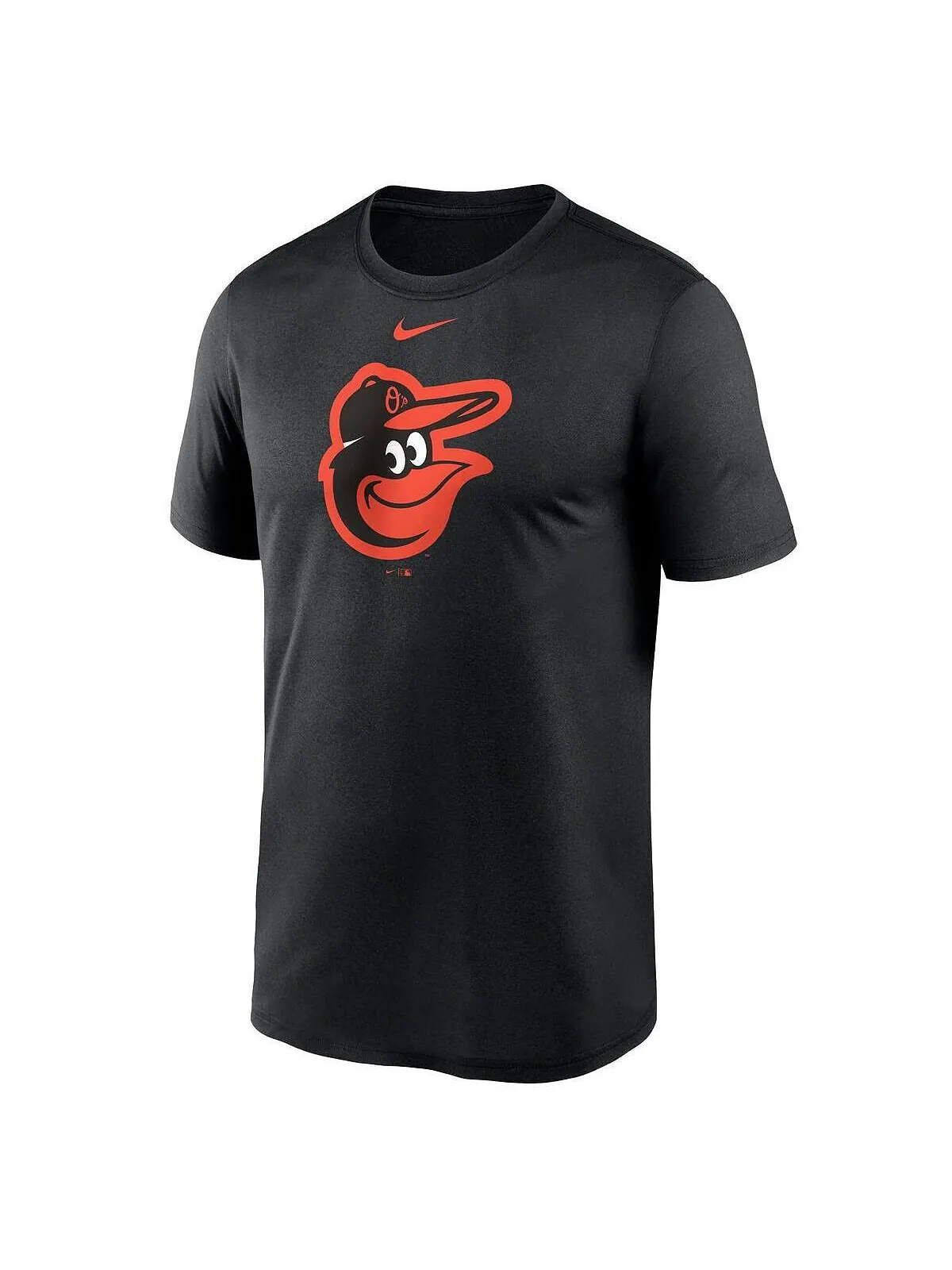 Мужская черная футболка с логотипом Baltimore Orioles New Legend Nike — изображение 2 из 3, черный