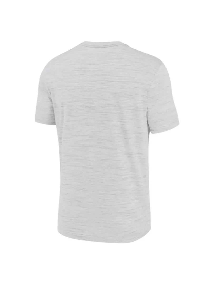 Nike Мужская белая футболка Kansas City Chiefs Big Tall Velocity Jock Tag Performance — изображение 2 из 3, белый