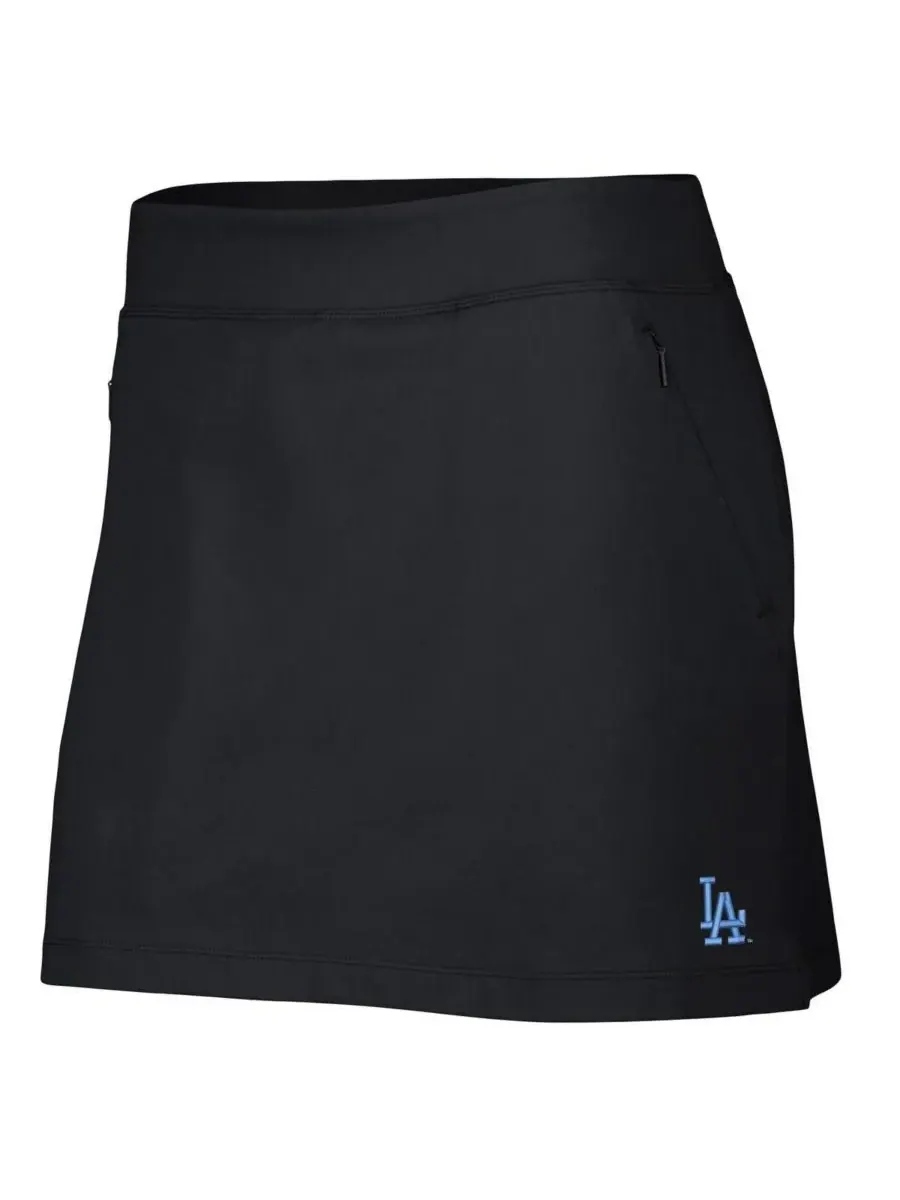 Tommy Bahama Женская черная юбка-шорты Los Angeles Dodgers Aubrey IslandZone — изображение 3 из 3, черный