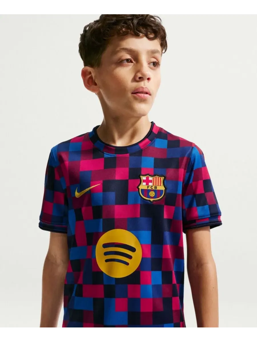 Футболка-лонгслив Nike Barcelona 2026/27 Home Pre-Match