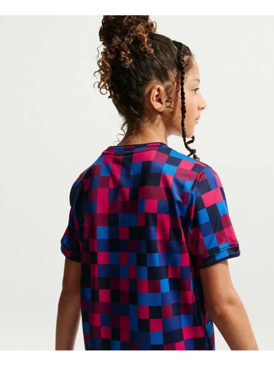 Футболка-лонгслив Nike Barcelona 2026/27 Home Pre-Match — изображение 4 из 5, синий