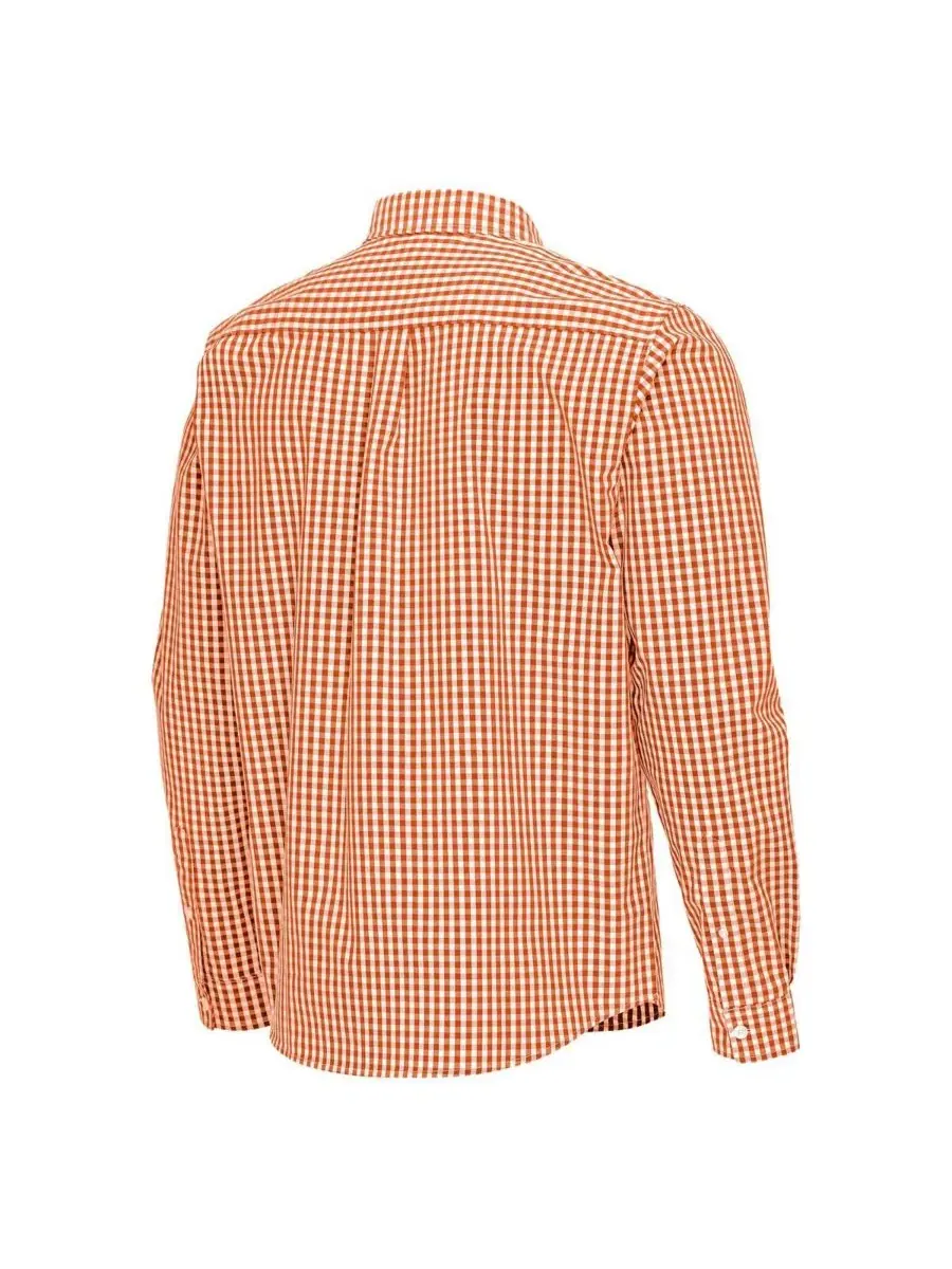 Мужская рубашка с длинным рукавом Ellis Woven Tri-Blend Antigua — изображение 2 из 3, оранжевый