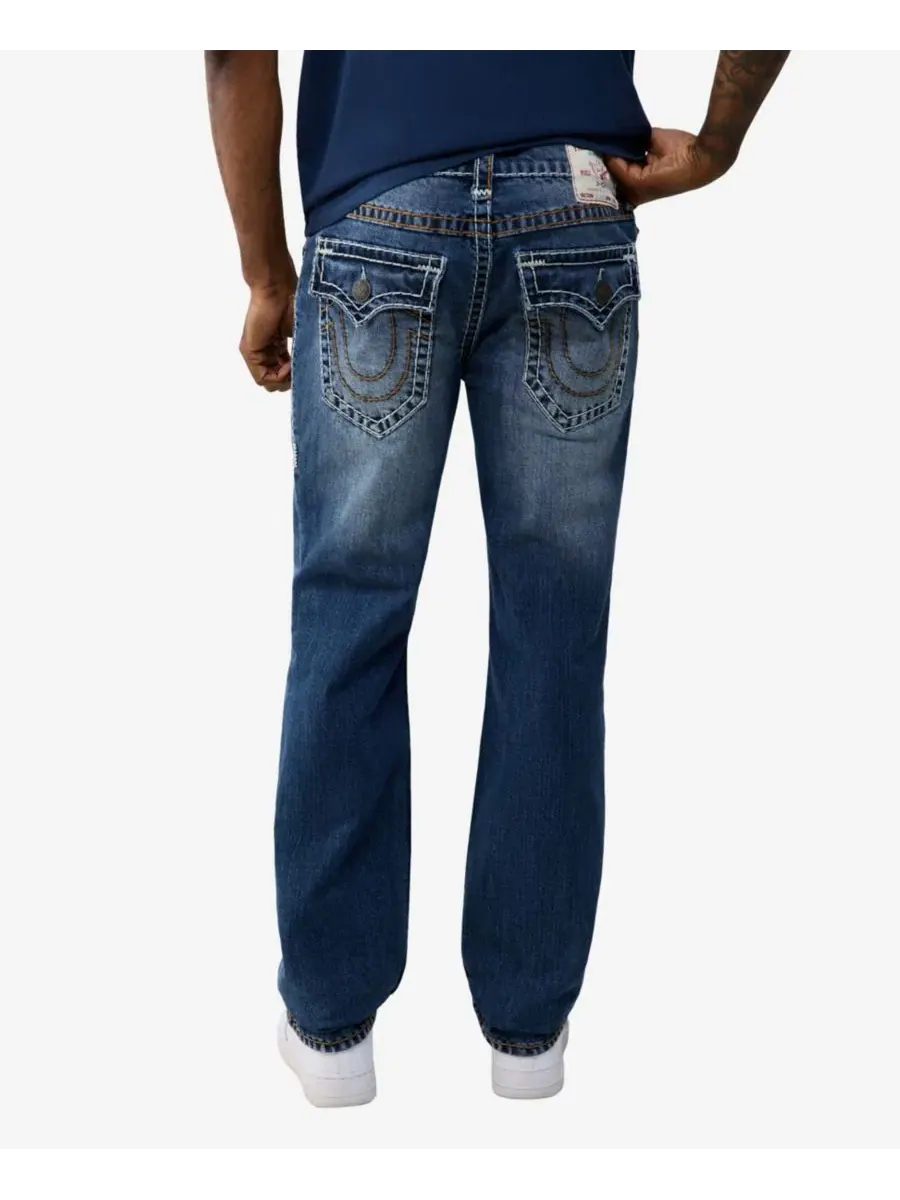 Джинсы прямого кроя Ricky Super T Flap True Religion, City West Fade — изображение 3 из 3