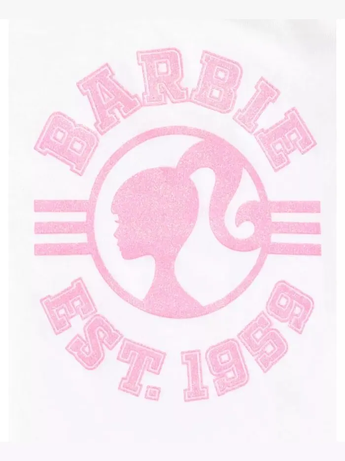 Комплект одежды для девочек: футболка и брюки (2T - 14-16) Barbie — изображение 4 из 6