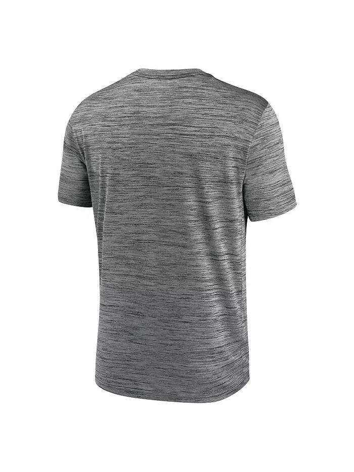 Футболка мужская антрацитовая West Virginia Mountaineers Campus Slant Velocity Performance Nike — изображение 3 из 3