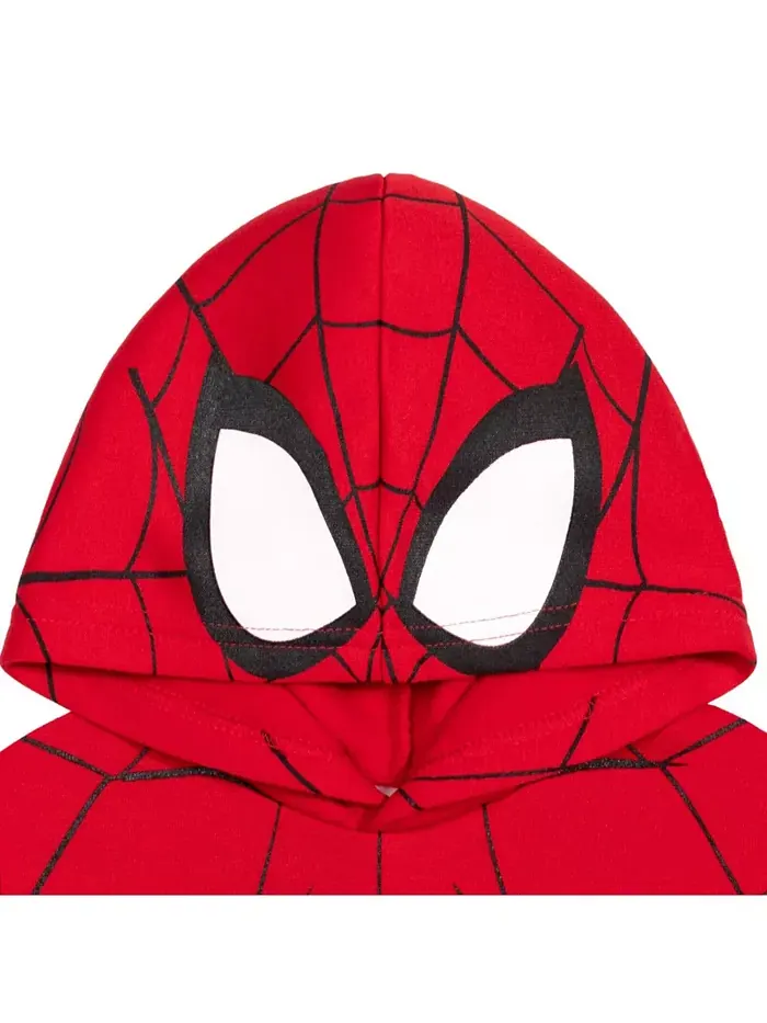 Детская флисовая толстовка с капюшоном Marvel для мальчиков Spider-Man — изображение 6 из 8