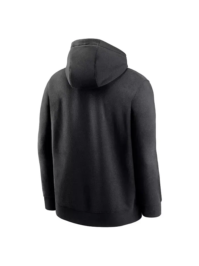 Мужская черная толстовка с капюшоном Washington Commanders Club Fleece Nike — изображение 2 из 3