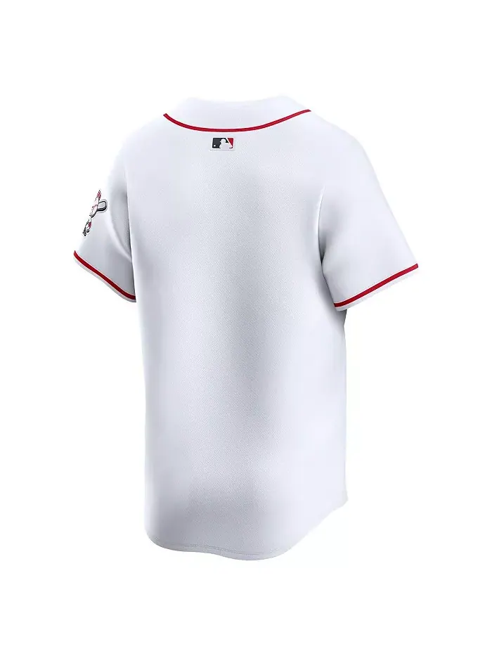 Мужская белая домашняя лимитированная джерси Cincinnati Reds Nike — изображение 3 из 3