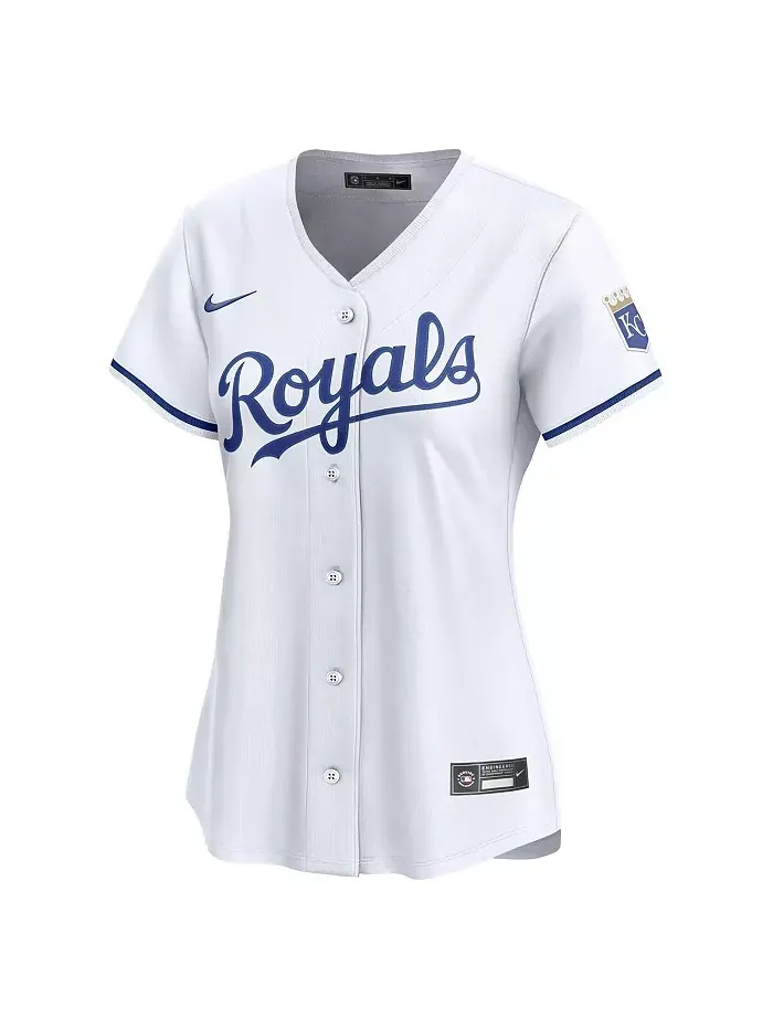 Женская белая футболка Kansas City Royals Home Limited Nike — изображение 2 из 3
