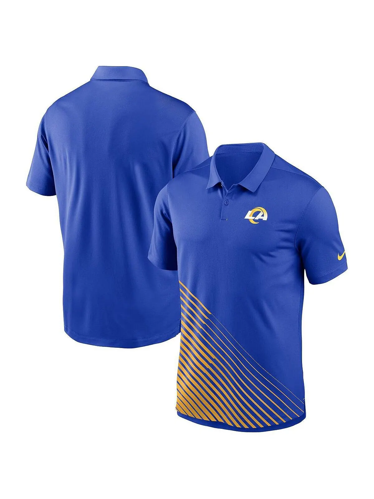 Мужская рубашка-поло Royal Los Angeles Rams Vapor Performance Nike