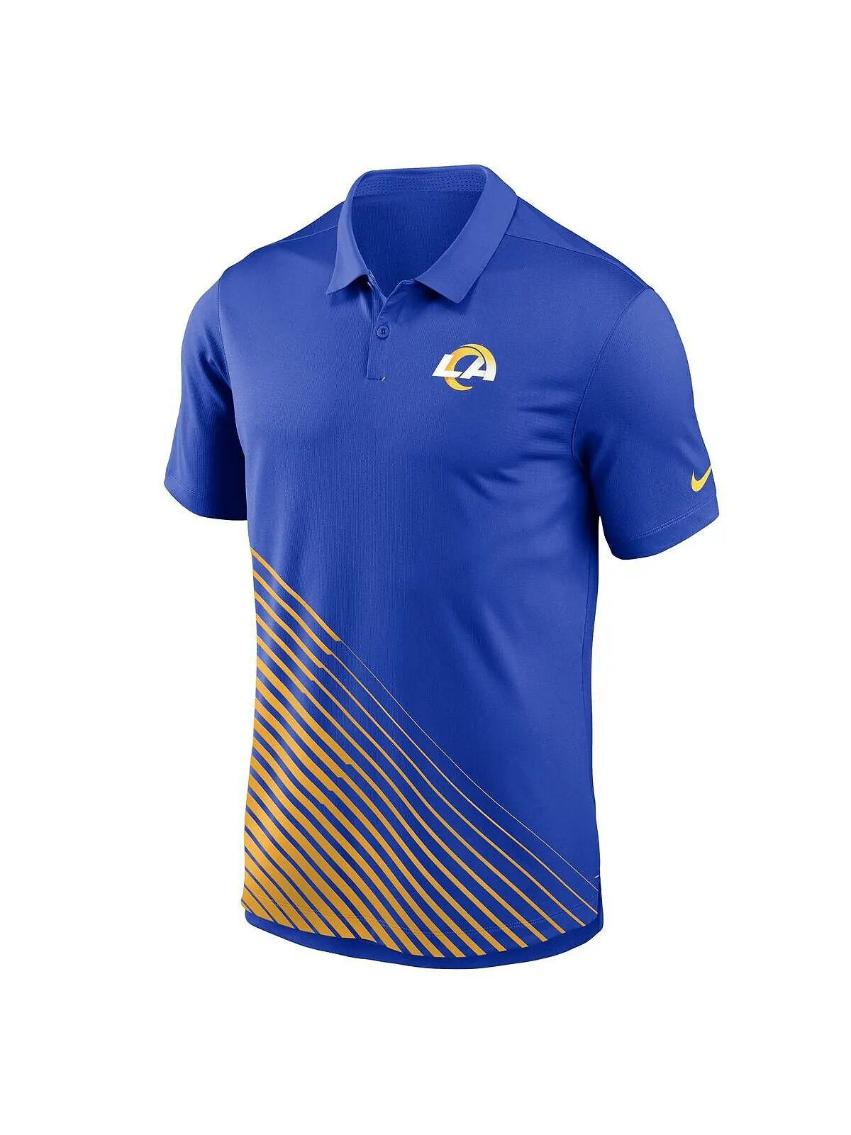 Мужская рубашка-поло Royal Los Angeles Rams Vapor Performance Nike — изображение 2 из 3, королевский