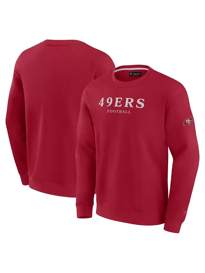 Мужская и женская толстовка с капюшоном Scarlet San Francisco 49ers Elements Unlimited из флиса — изображение 1 из 3