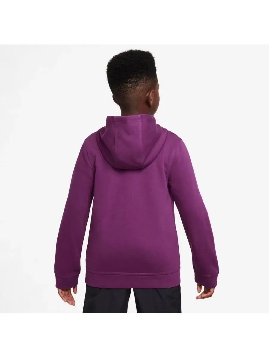Nike Большая фиолетовая куртка с капюшоном на молнии с символикой клуба «Барселона» сезона 2025/26 — изображение 2 из 3
