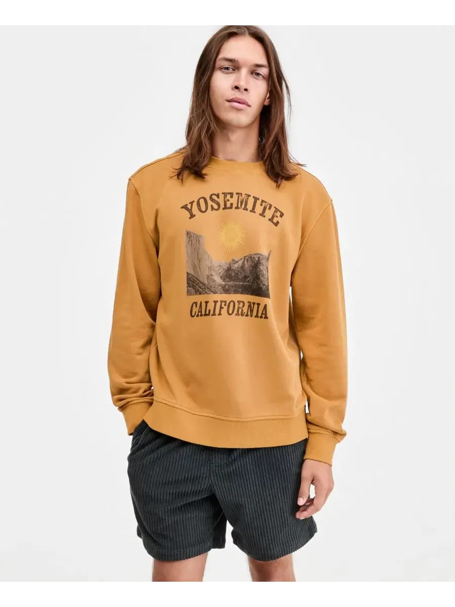 Свитшот с принтом Yosemite Graphic Sun + Stone, Amber Sugar
