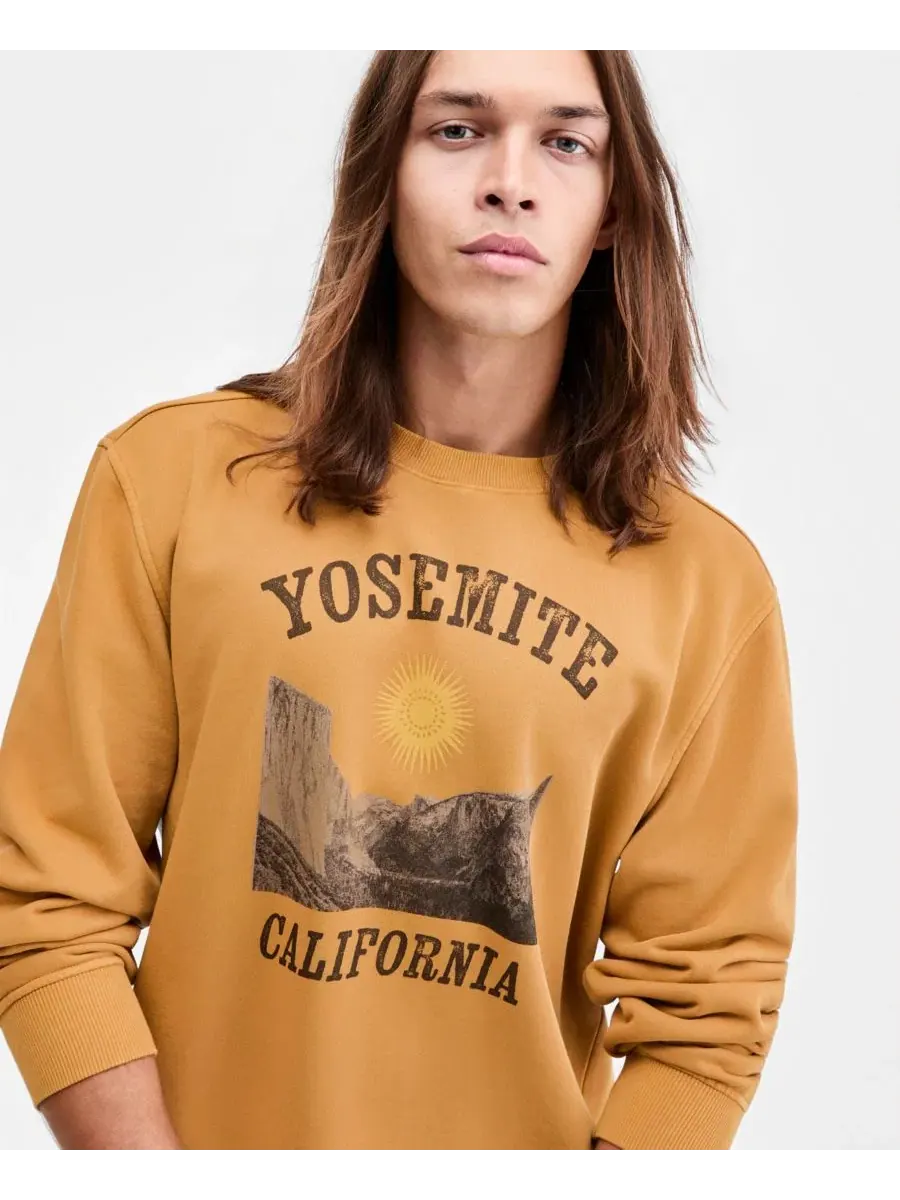 Свитшот с принтом Yosemite Graphic Sun + Stone, Amber Sugar — изображение 3 из 4
