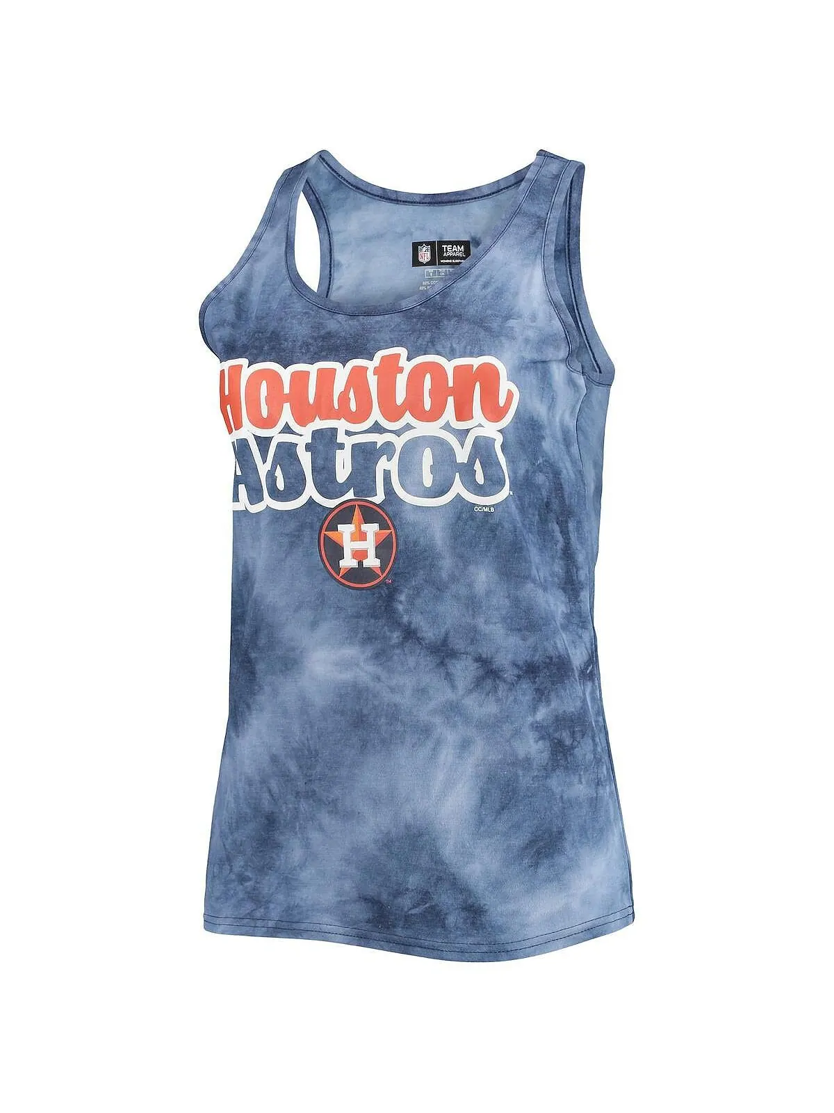 Женский комплект из майки и шорт темно-синего цвета Houston Astros Billboard Racerback Concepts — изображение 2 из 4