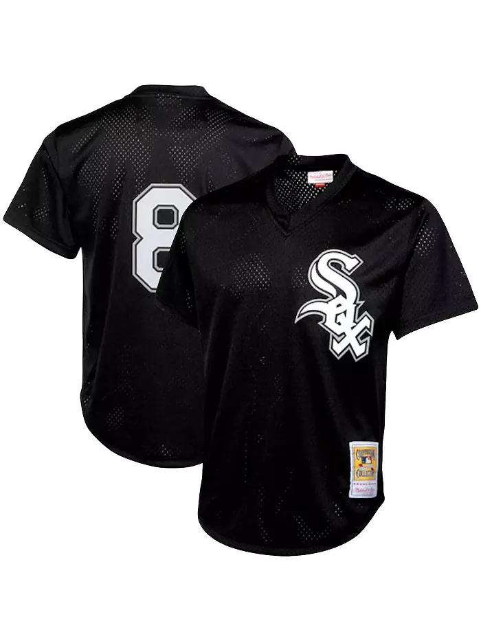 Мужская бейсбольная тренировочная майка Bo Jackson Black Chicago White Sox из коллекции — изображение 1 из 2