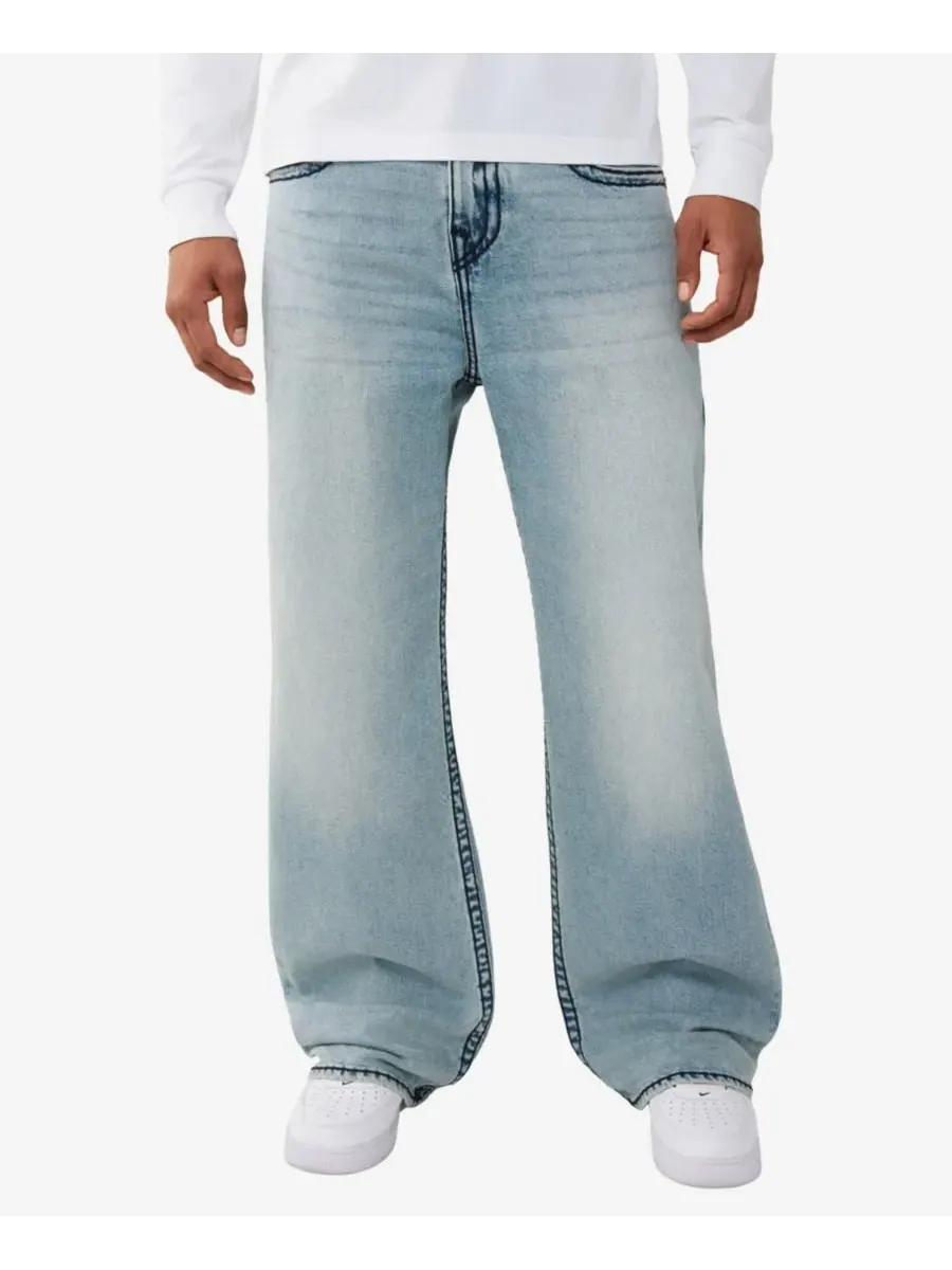 Мужские джинсы Vinny Ultra Baggy Super T Flap Jeans True Religion, artic whisper светлый-wash — изображение 3 из 3