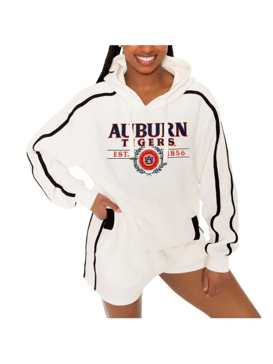 Женский пуловер и шорты Auburn Tigers Set, Go Gameday Couture — изображение 3 из 5, бежевый