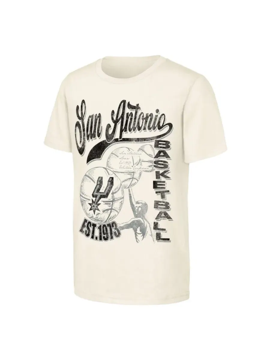 Футболка с принтом Ticket Stub San Antonio Spurs Outerstuff — изображение 1 из 1, прозрачный