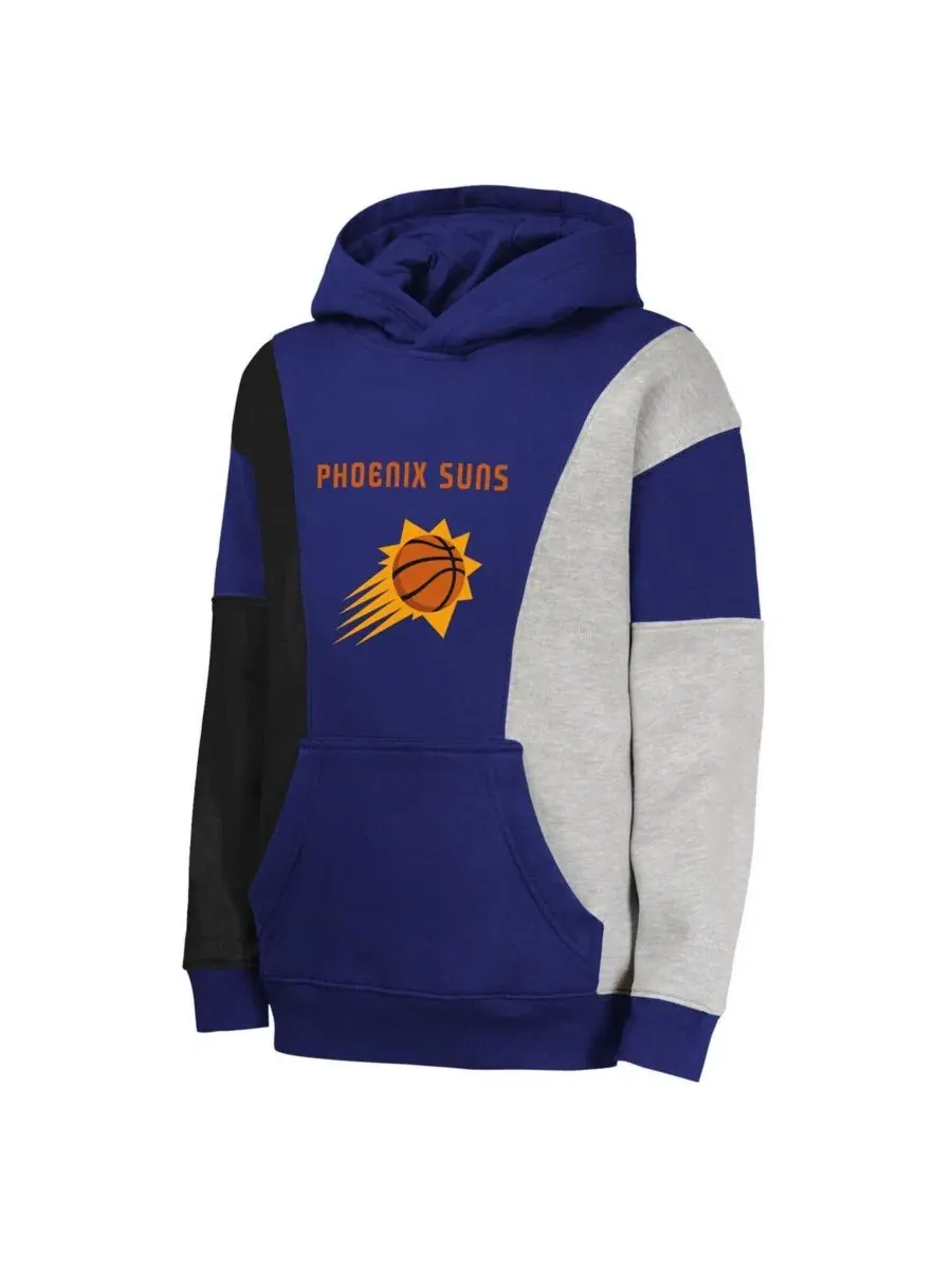 Детская фиолетовая толстовка с капюшоном Phoenix Suns Ace In the Hole для мальчиков и девочек — изображение 2 из 3