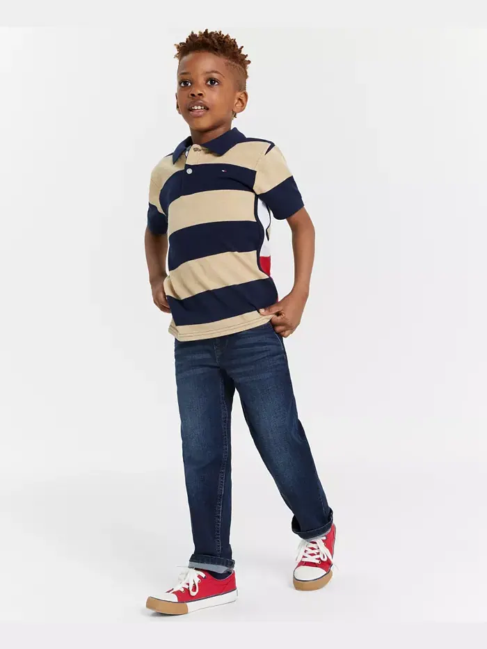 Джинсы Kent Regular-Fit с эластичной тканью для малышей и мальчиков Tommy Hilfiger — изображение 4 из 7