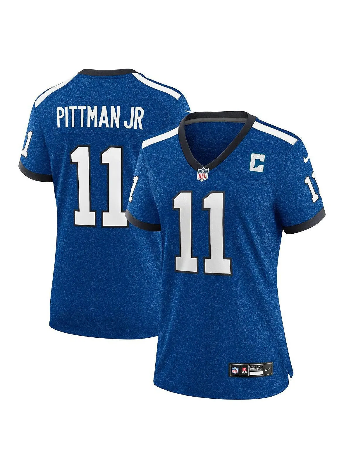 Женская майка Майкла Питтмана младшего Royal Indianapolis Colts Indiana Nights Alternate Game Nike — изображение 1 из 3