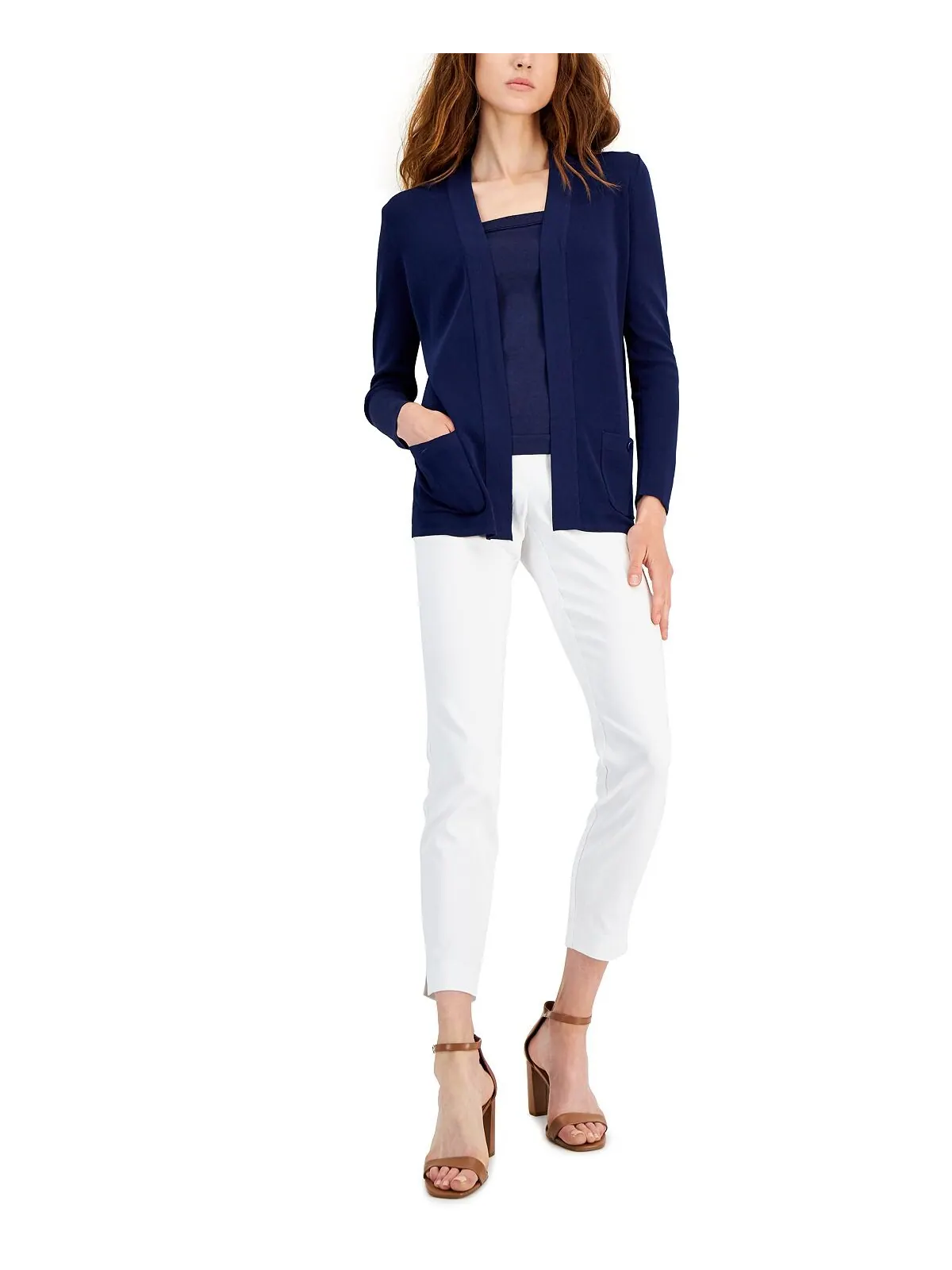 Кардиган Malibu с открытым передом Anne Klein — изображение 3 из 3