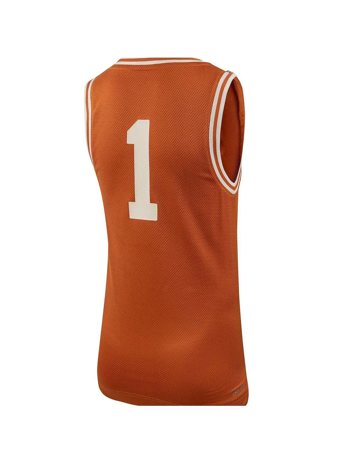 Реплика баскетбольной майки Big Boys # 1 Texas Orange Texas Longhorns Icon Nike — изображение 2 из 3, оранжевый