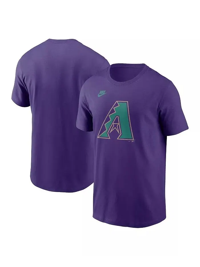 Мужская футболка с логотипом команды Arizona Diamondbacks Cooperstown Collection Nike — изображение 1 из 3