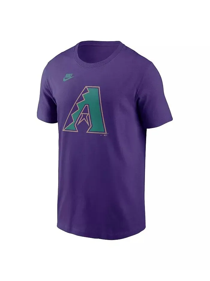 Мужская футболка с логотипом команды Arizona Diamondbacks Cooperstown Collection Nike — изображение 2 из 3