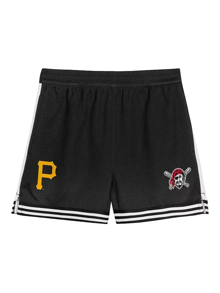 Детский комплект футболки и шорт Pittsburgh Pirates Pinch Hitter Infielder в золотисто-черном цвете — изображение 2 из 5