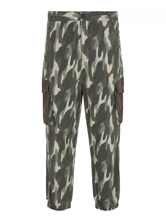 Мужские камуфлированные укороченные штаны-карго A|X Armani Exchange — изображение 5 из 5