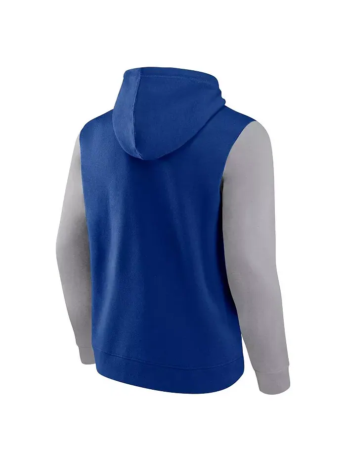 Мужская флисовая толстовка с капюшоном Royal Dallas Cowboys Fanatics — изображение 2 из 3