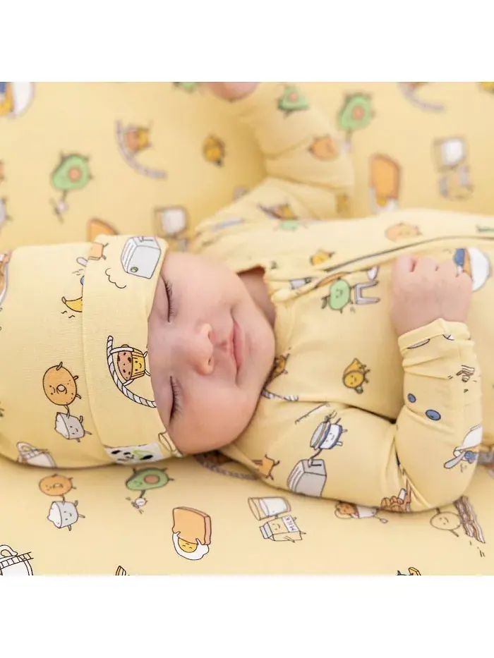 Унисекс комбинезон Baby Love You Brunches с отстегивающимися пинетками Bellabu Bear — изображение 3 из 3