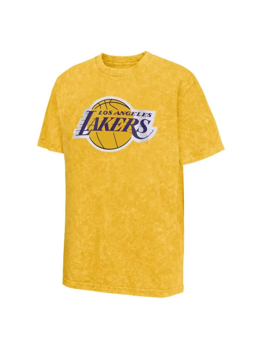 Outerstuff Футболка Big Boys and Girls Gold Los Angeles Lakers Rugged Defense — изображение 3 из 3, золото