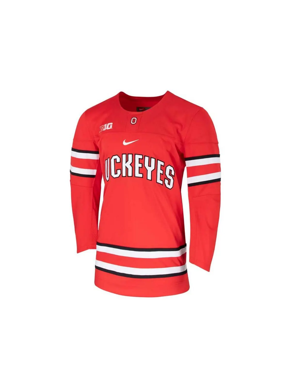 Мужская хоккейная майка с ограниченным тиражом ohio state buckeyes Nike — изображение 1 из 2, красный