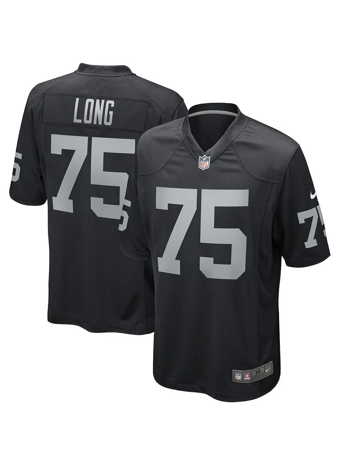 Мужская черная майка для пенсионеров Howie Long Las Vegas Raiders Game Nike — изображение 1 из 3, черный
