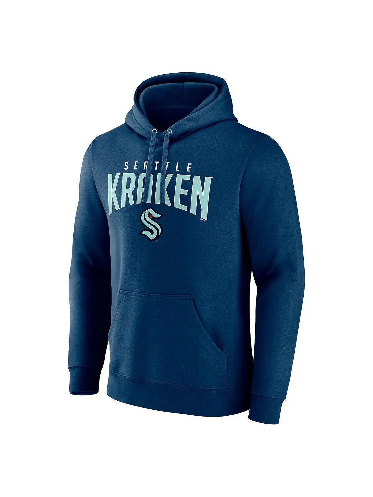 Мужская фирменная темно-синяя толстовка с капюшоном seattle kraken special edition 2.0 wordmark — изображение 3 из 3