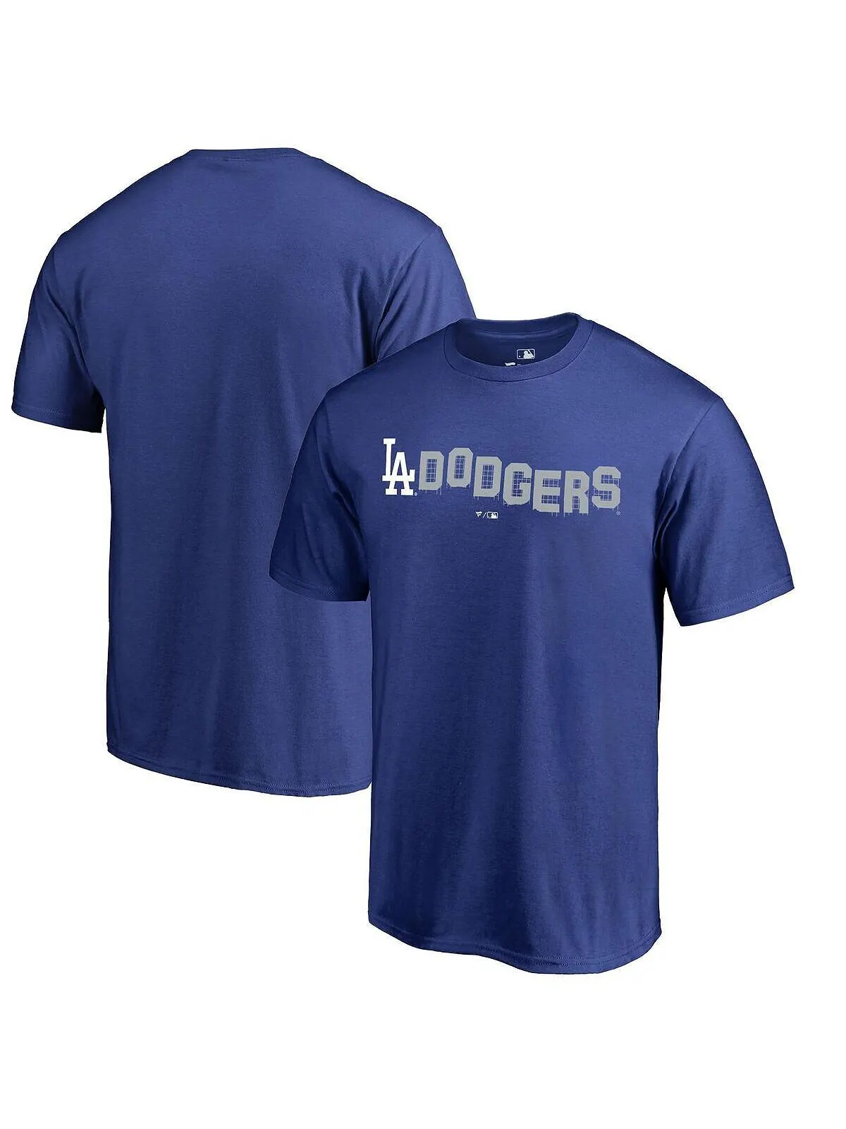 Мужская фирменная футболка royal los angeles dodgers hometown collection hollywood Fanatics — изображение 1 из 2, королевский