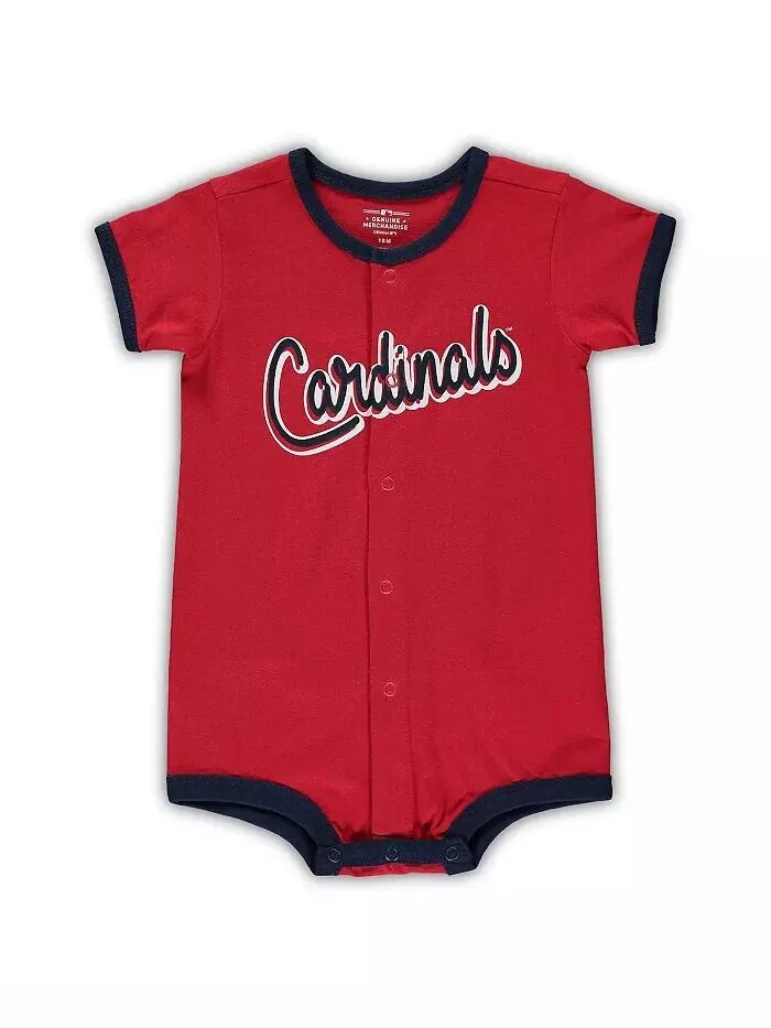 Красный комбинезон для мальчиков и девочек St. Louis Cardinals Power Hitter Outerstuff