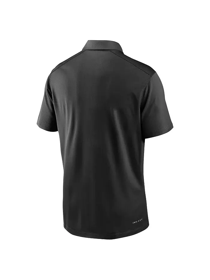 Мужская черная поло Wake Forest Demon Deacons 2024 Sideline Victory Coaches Performance Polo Nike — изображение 2 из 3
