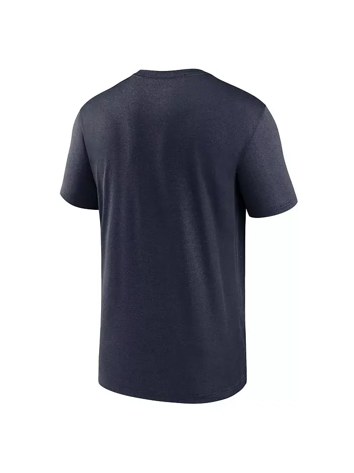 Мужская синяя футболка Houston Texans Legend Logo Performance Nike — изображение 3 из 3